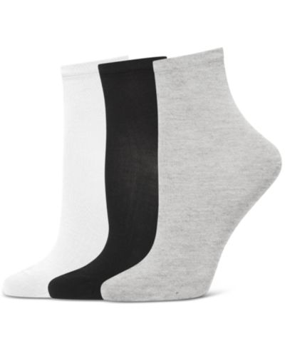 Hue Women's 3-Pk. Sleek Socks U24591MP