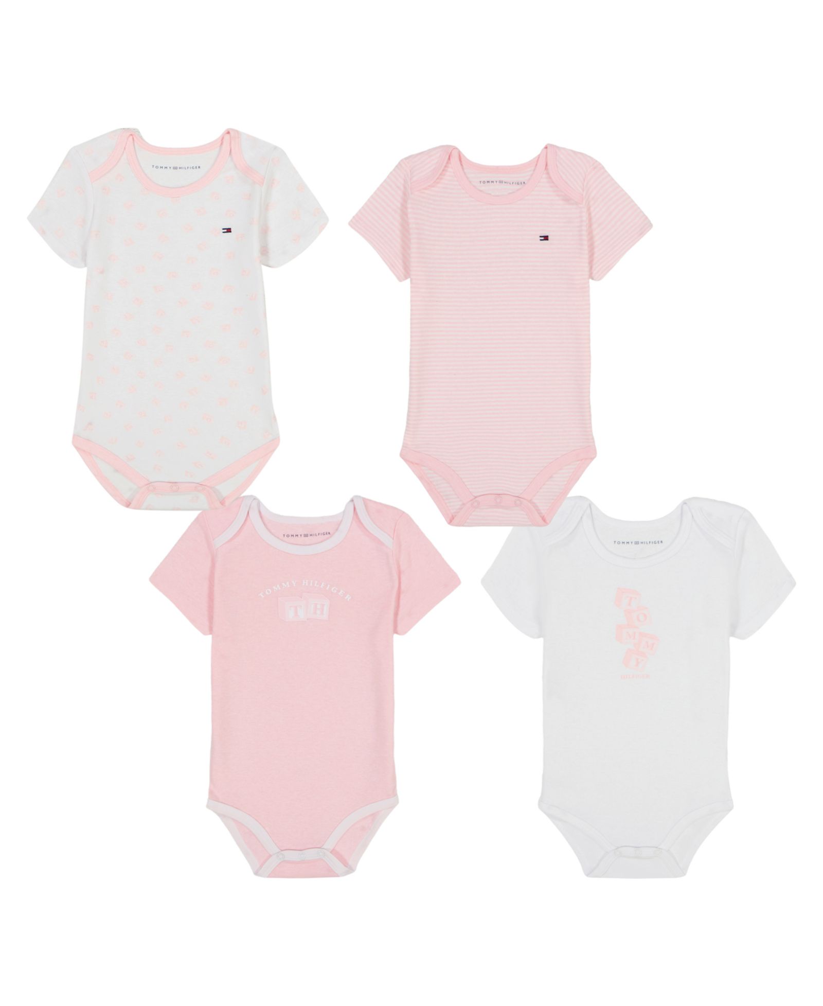 Комплект боди Tommy Hilfiger для девочек 4-Piece Set