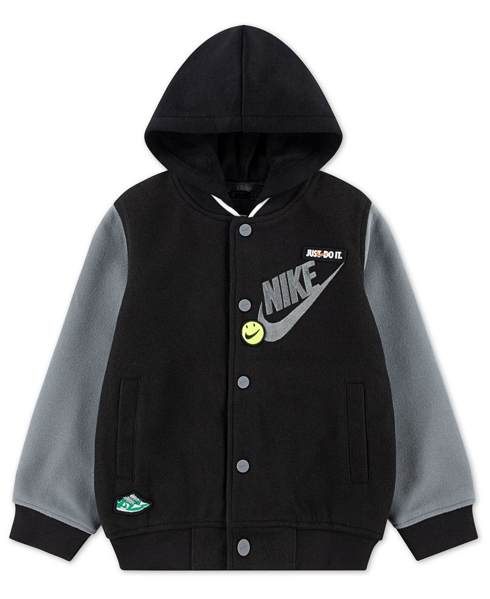 Детская куртка Nike Varsity с капюшоном и длинным рукавом