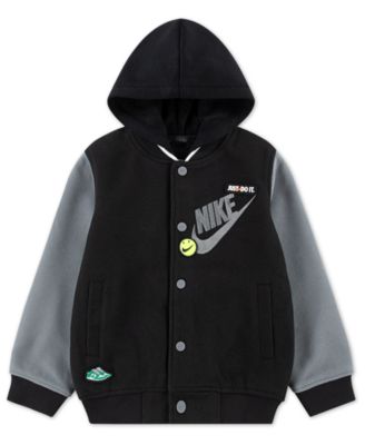 Nike Boys' 2T-7 Hooded Varsity Long-Sleeve Jacket