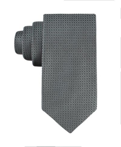 Calvin Klein Men's Lily Micro Geometric Tie
