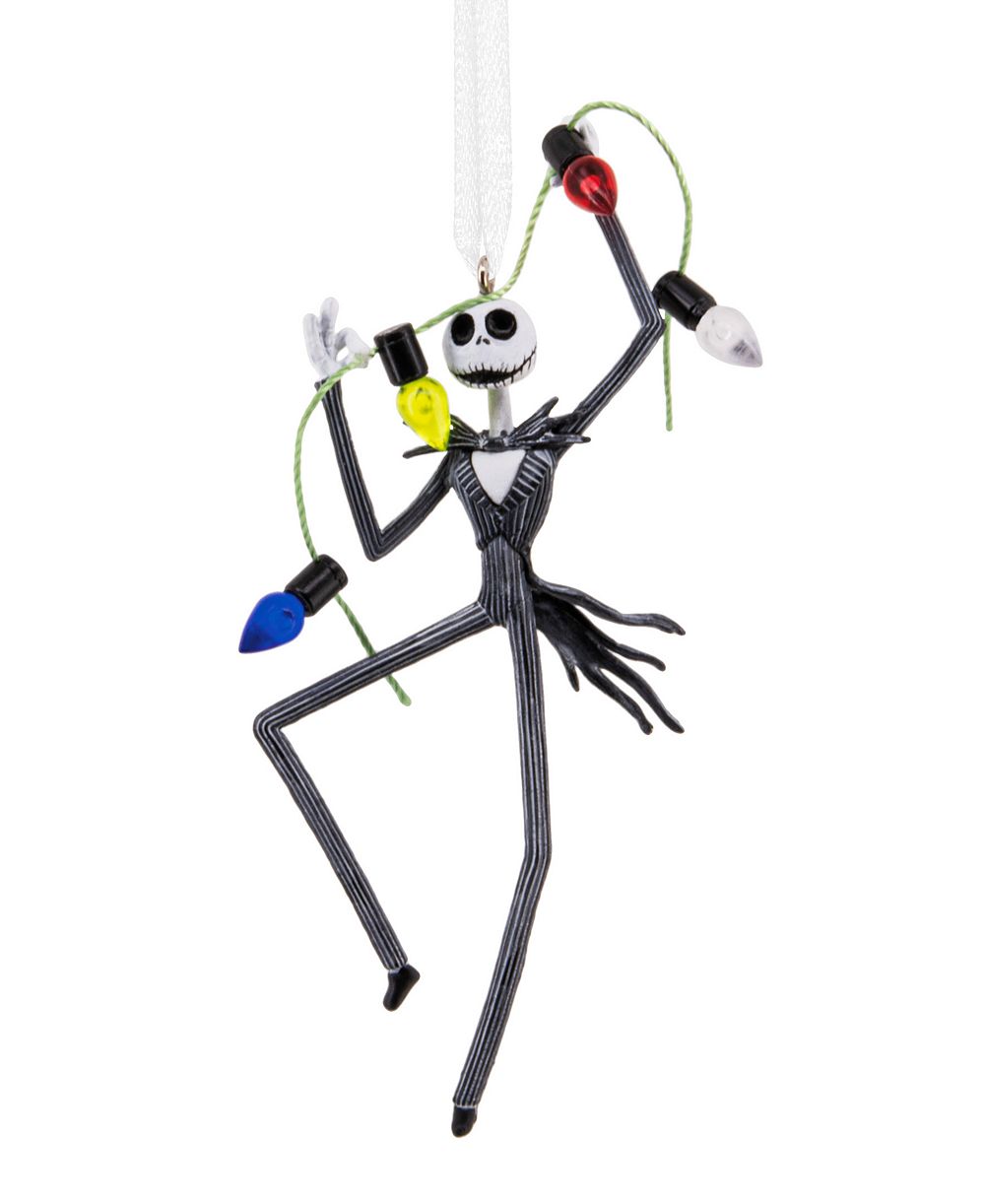 Елочное украшение Hallmark Disney The Nightmare Before Christmas Jack Skellington с подсветкой