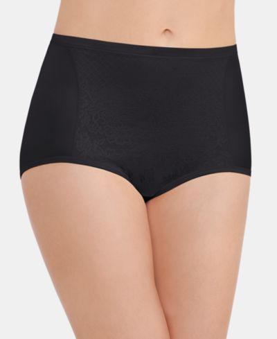 Vanity Fair Women's Smoothing Comfort with Lace Brief Underwear 13262