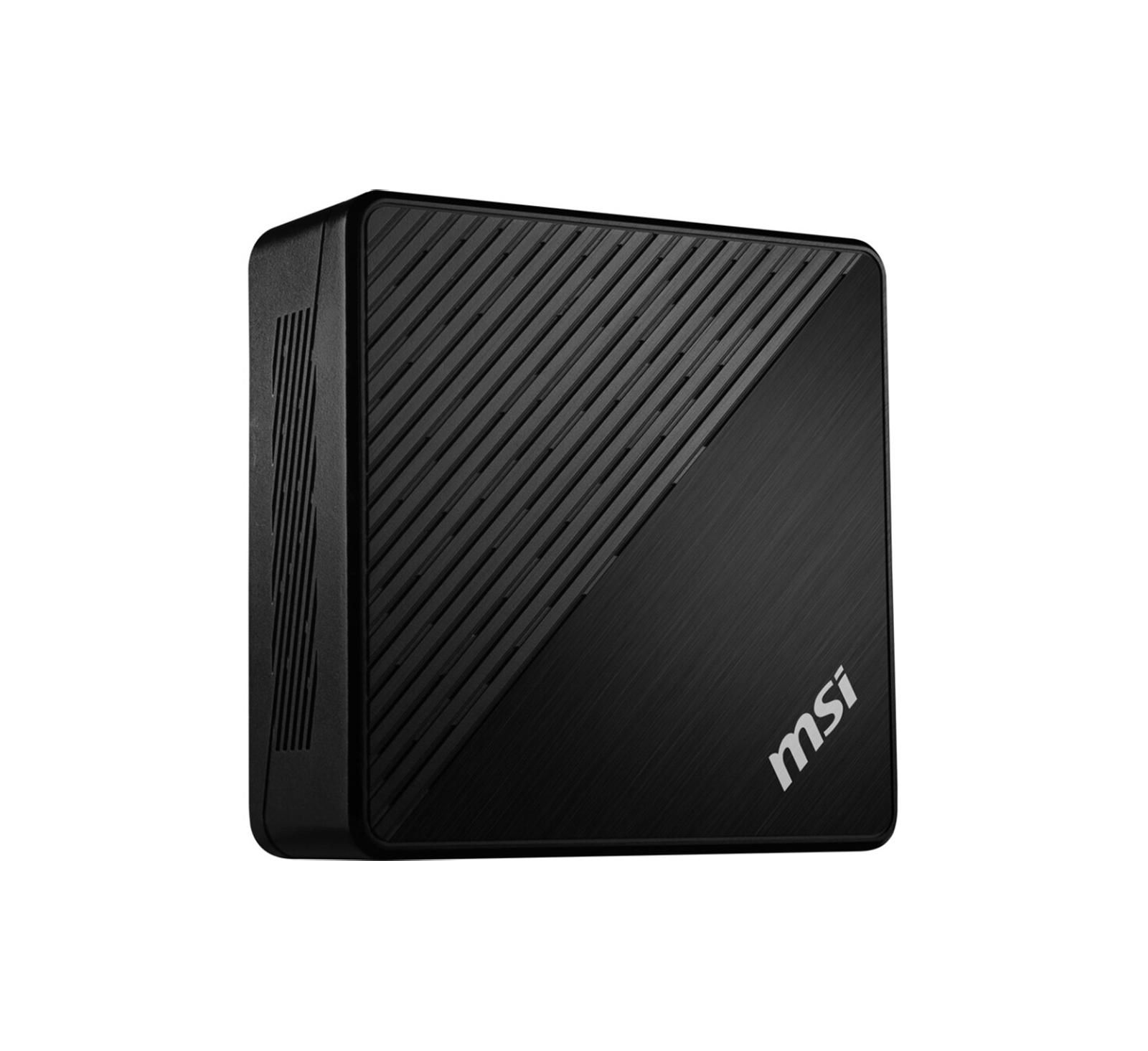 MSI Cubi 5 12M-016BUS Mini Barebone Desktop Computer, Intel Core i7-1255U 1.7GHz, RAM, Storage and OS Not Included, Black
