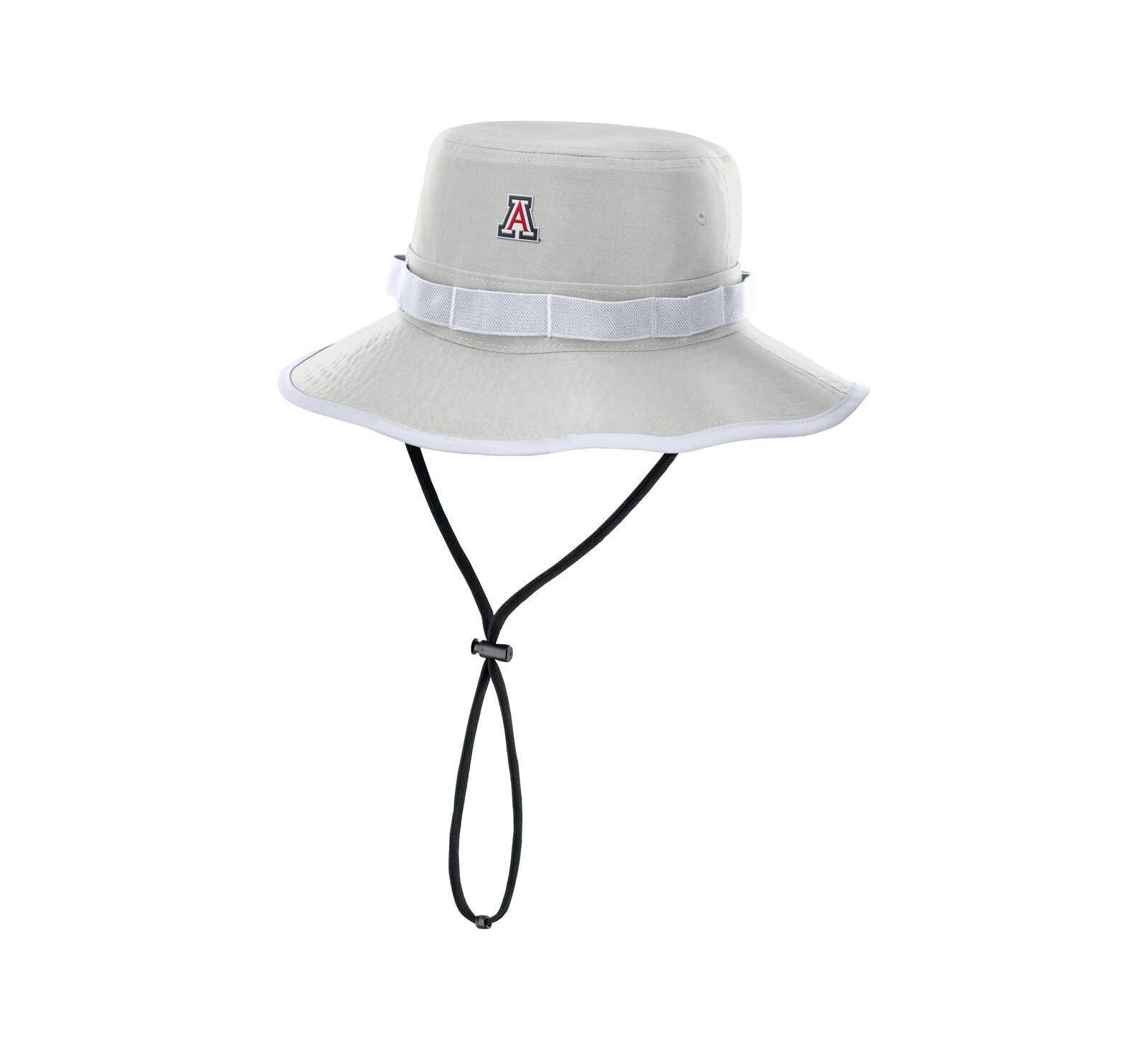 Nike Мужская кепка Nike Arizona Wildcats 2025 Sideline Apex Boonie Performance серая