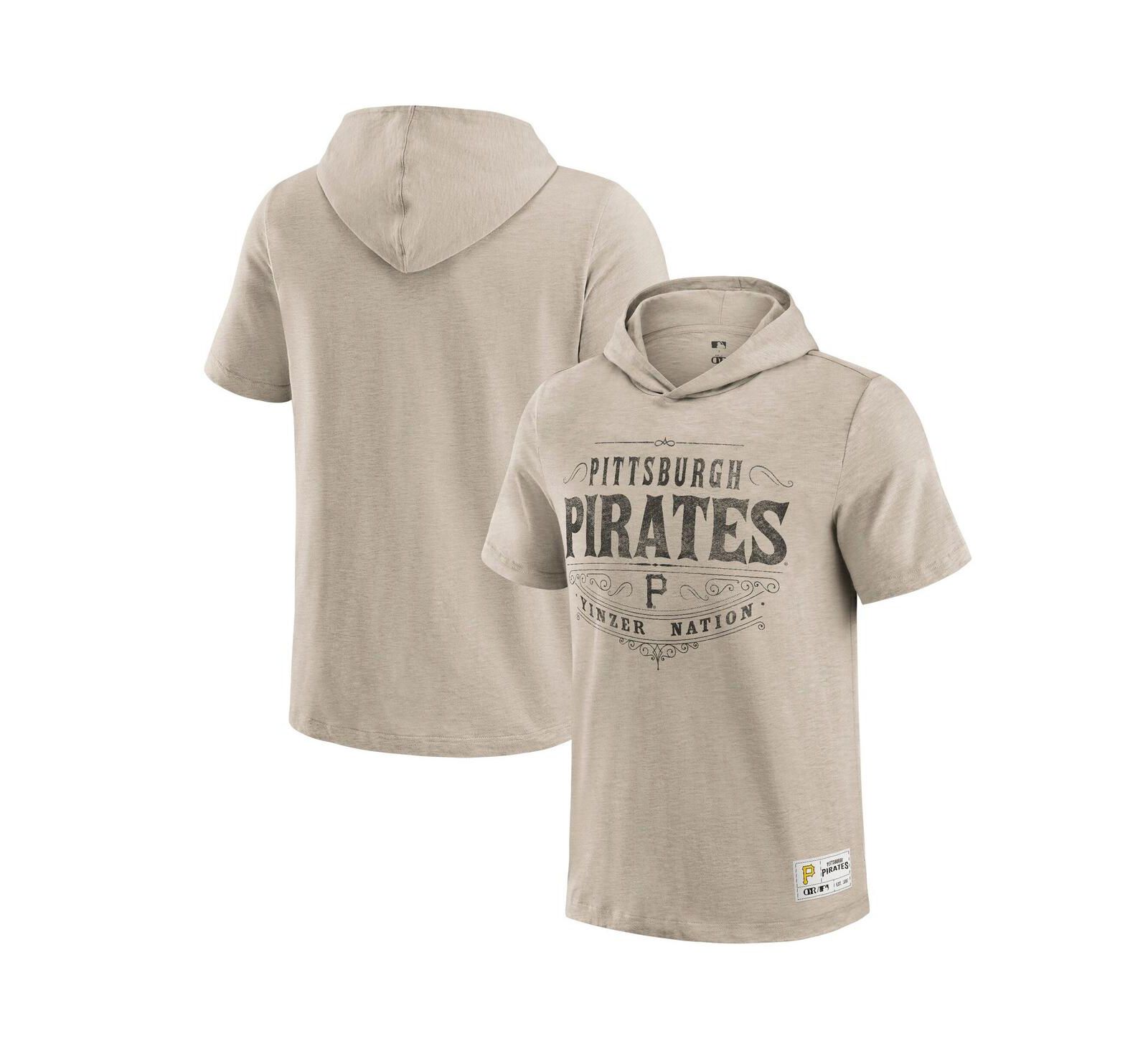 Мужская футболка с капюшоном Darius Rucker Collection by Fanatics цвета Tan Pittsburgh Pirates