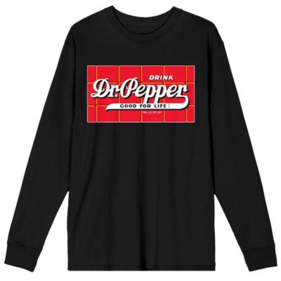Dr. Pepper Men's Good For Life Long Sleeve Tee