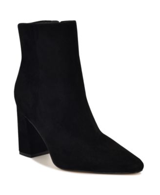 Nine West Women's Reraye Block Heel Ankle Booties
