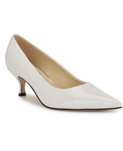 Nine West Женские туфли-лодочки Sisko с зауженным носком и каблуком kitten heel