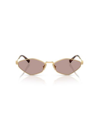 Miu Miu Женские геометрические солнцезащитные очки, MU 56ZS