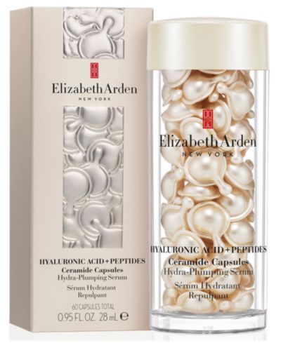 Elizabeth Arden гиалуроновая кислота + пептиды Ceramide Capsules Hydra-Plumping сыворотка, 60 шт.