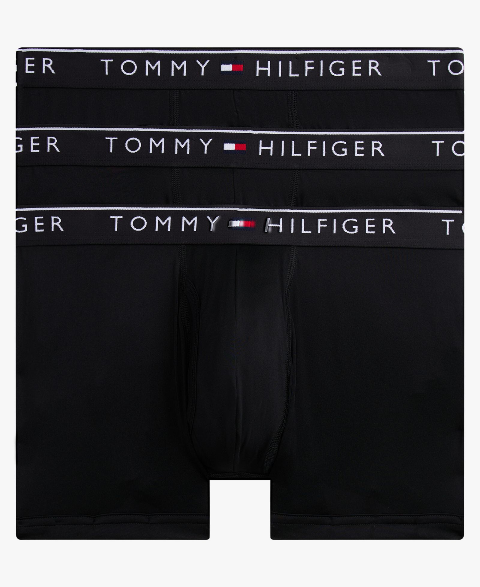 Tommy Hilfiger Men's 3-Pack Micro Moisture-Wicking Trunks Underwear Set