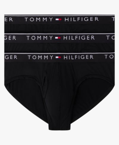 Tommy Hilfiger Men's 3-Pack Micro Moisture-Wicking Briefs Underwear Set