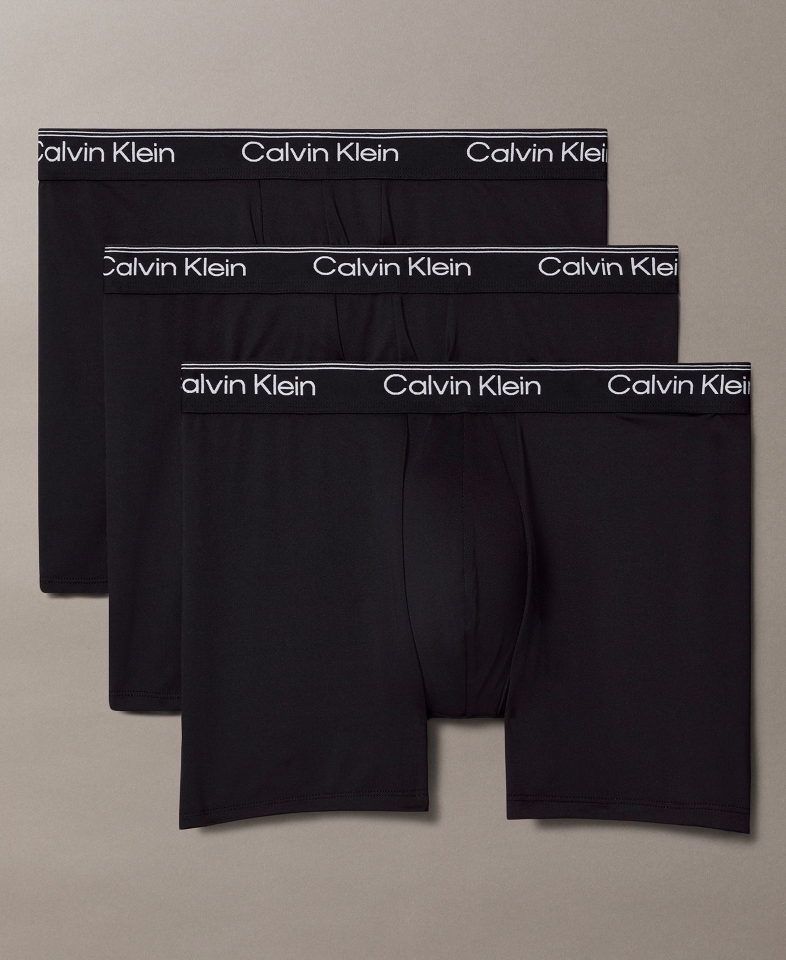 Calvin Klein Мужские боксеры-брифы Micro Stretch, 3 упаковки
