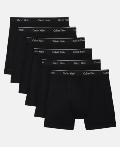 Calvin Klein Men's 5+1 Bonus Pack Classic Cotton Boxer Briefs Underwear