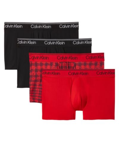 Трусы Calvin Klein Men's 3+1 Bonus Micro Stretch Low Rise