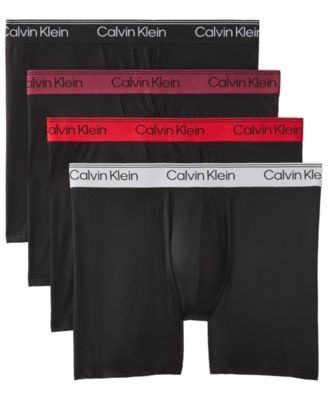 Calvin Klein Men's 3+1 Bonus Micro Stretch Boxer Briefs Pack