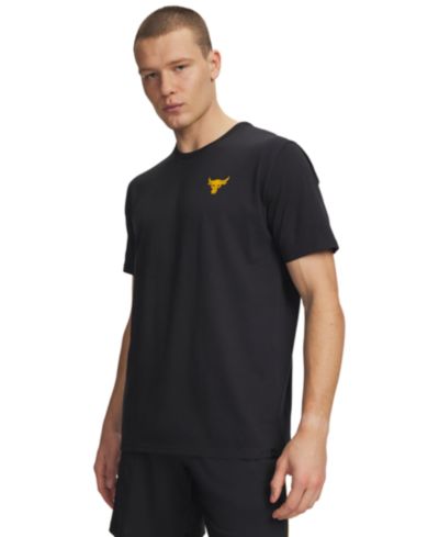 Мужская футболка Under Armour Project Rock Rents Due с круглым вырезом