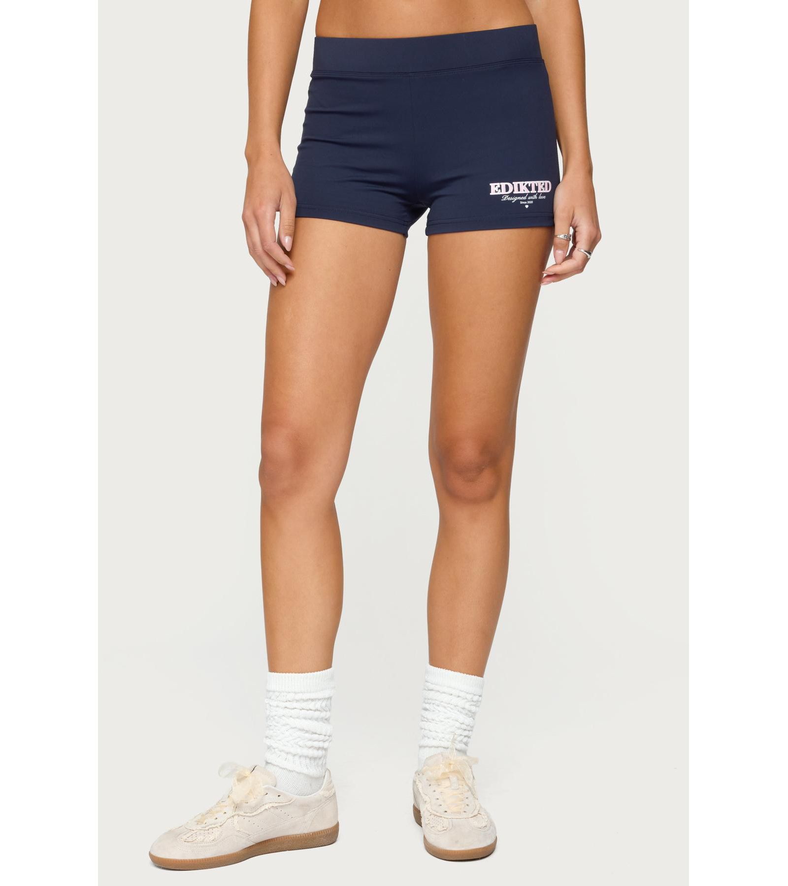 Edikted Women's With Love Biker Shorts