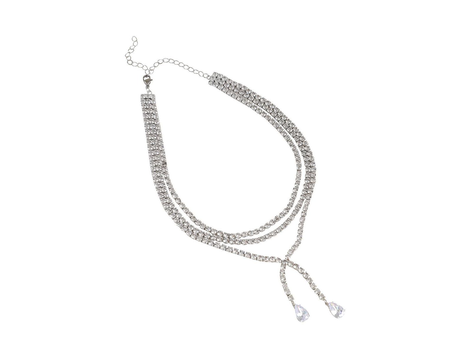 SOHI многослойное ожерелье Bling