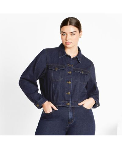 CITY CHIC Plus Size Denim Jojo Jacket