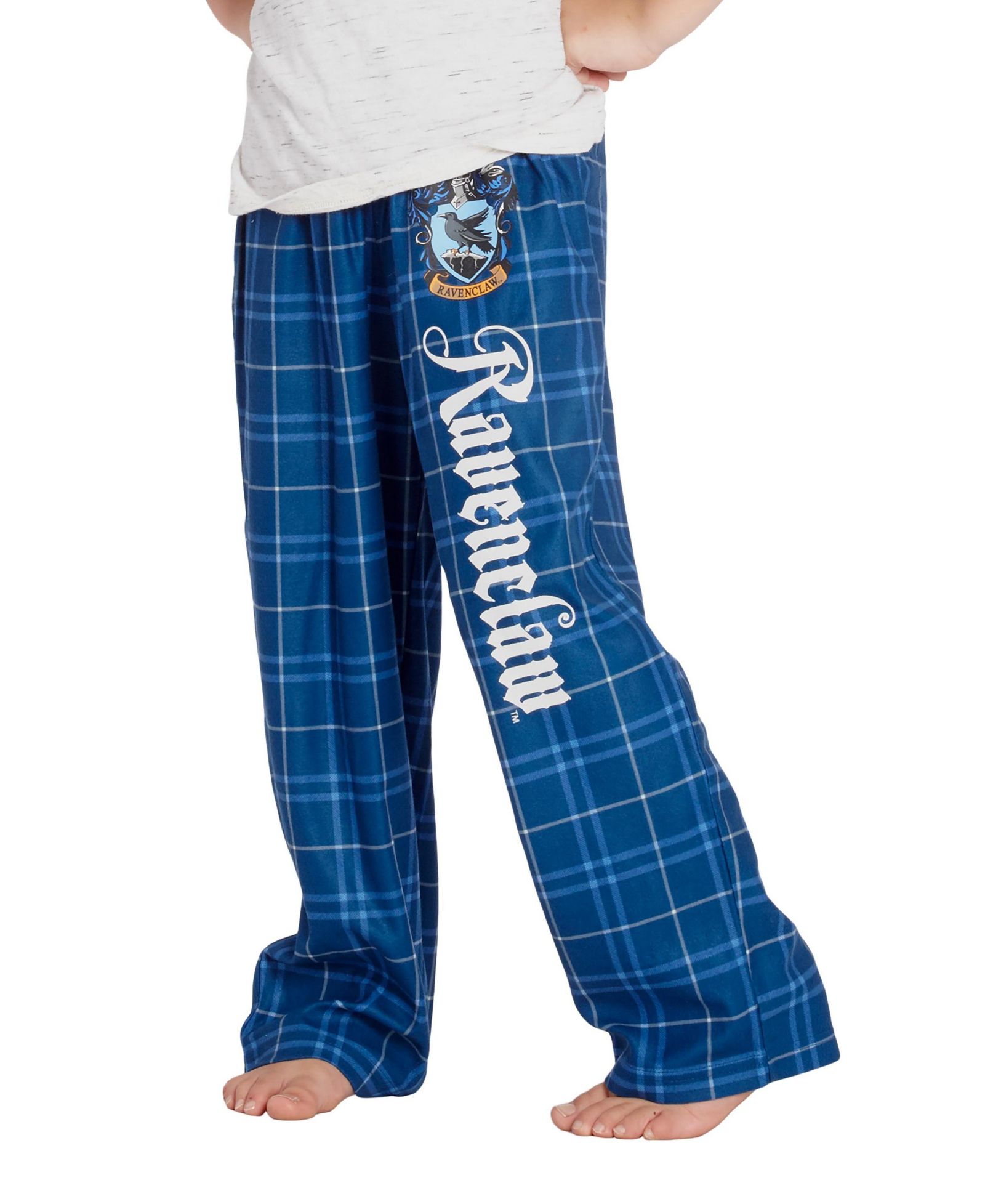 Harry Potter Intimo Boys' Hogwarts Houses Kids Plaid Lounge Pajama Pants - All Houses