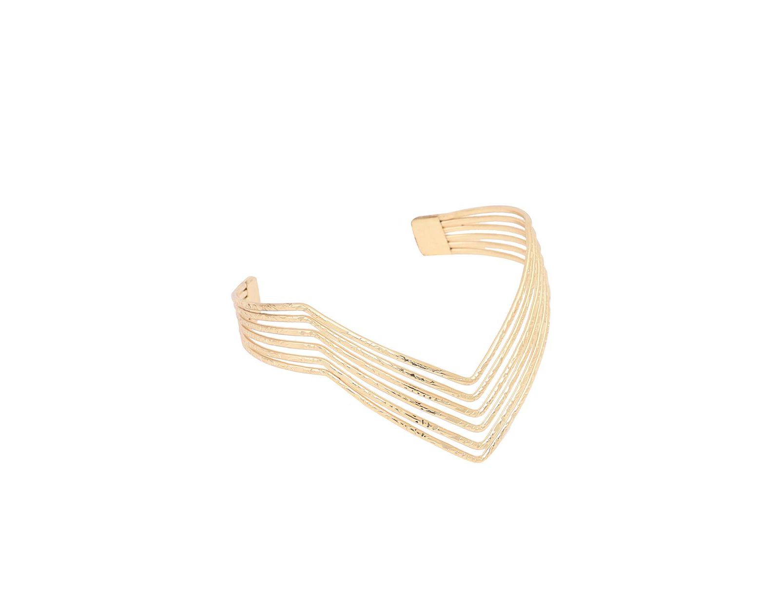 SOHI Ribbed Statement Armlet