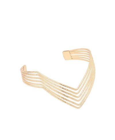 Широкое украшение на руку SOHI Ribbed