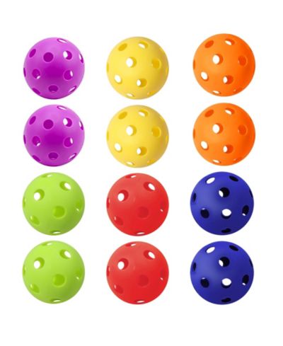 Набор тренировочных мячей GSE Games & Sports Expert 12-Pack Plastic Practice