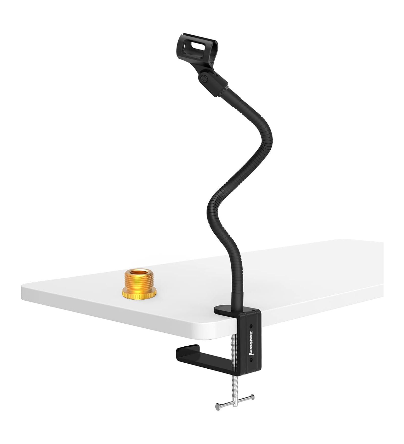 Zealsound Flexible Gooseneck Mic Stand for Blue Snowball