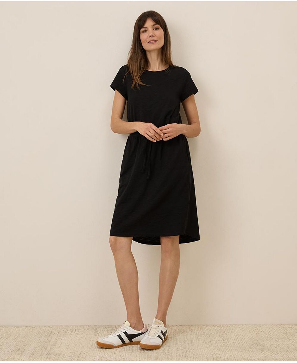 Pact Women's Organic Cotton Relaxed Slub Weekend Dress