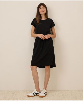 Pact Женский Organic Cotton Relaxed Slub Weekend Dress