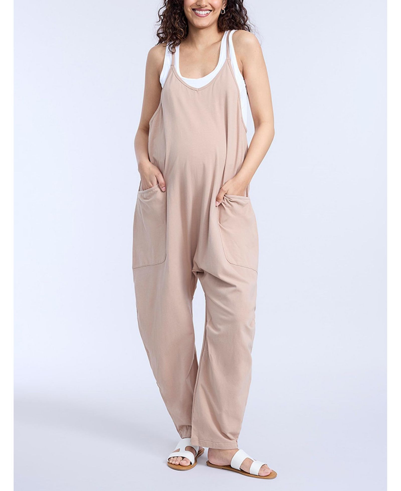 Женский комбинезон Motherhood Maternity Sleeveless Relaxed Fit