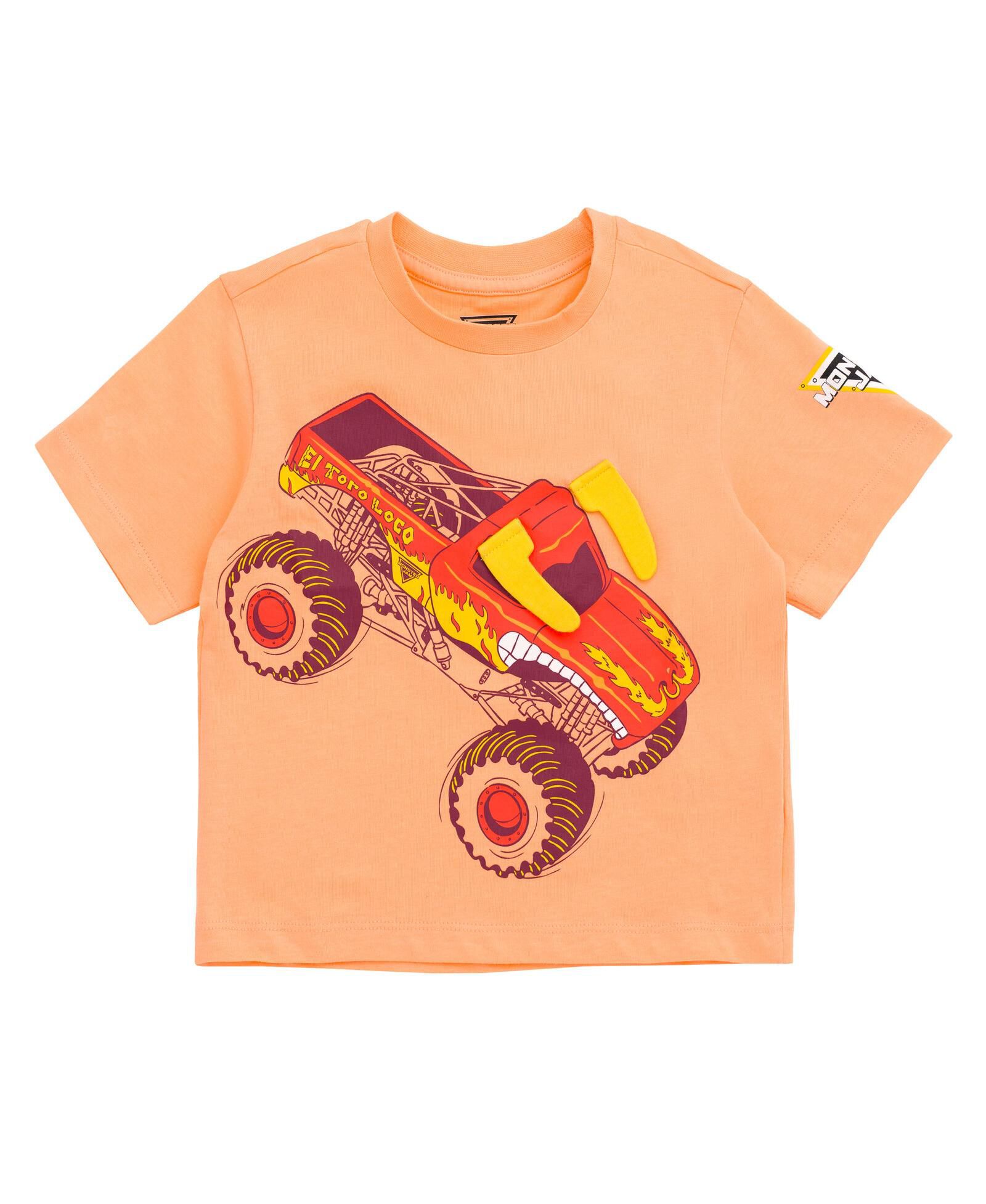 Monster Jam детская футболка с коротким рукавом