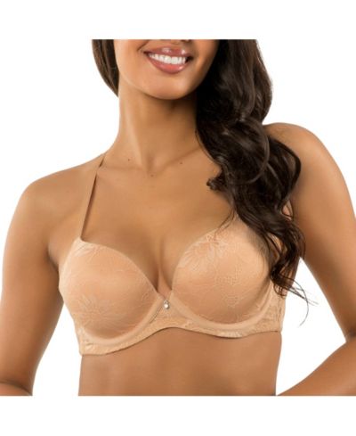 PARFAIT Women's Luxlacy Lace T-Shirt Bra, True Nude, 40H
