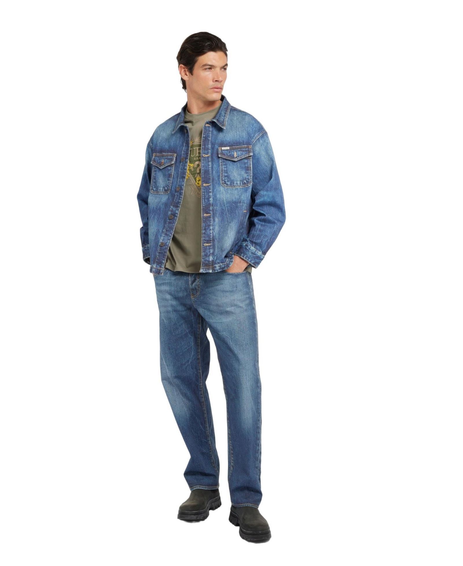 GUESS Men's Damon Denim Jeans