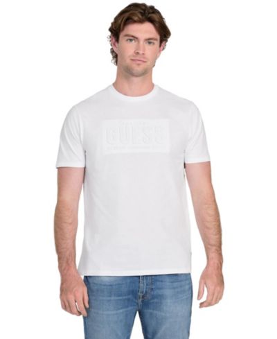 GUESS Men's Embossed Logo T-Shirt