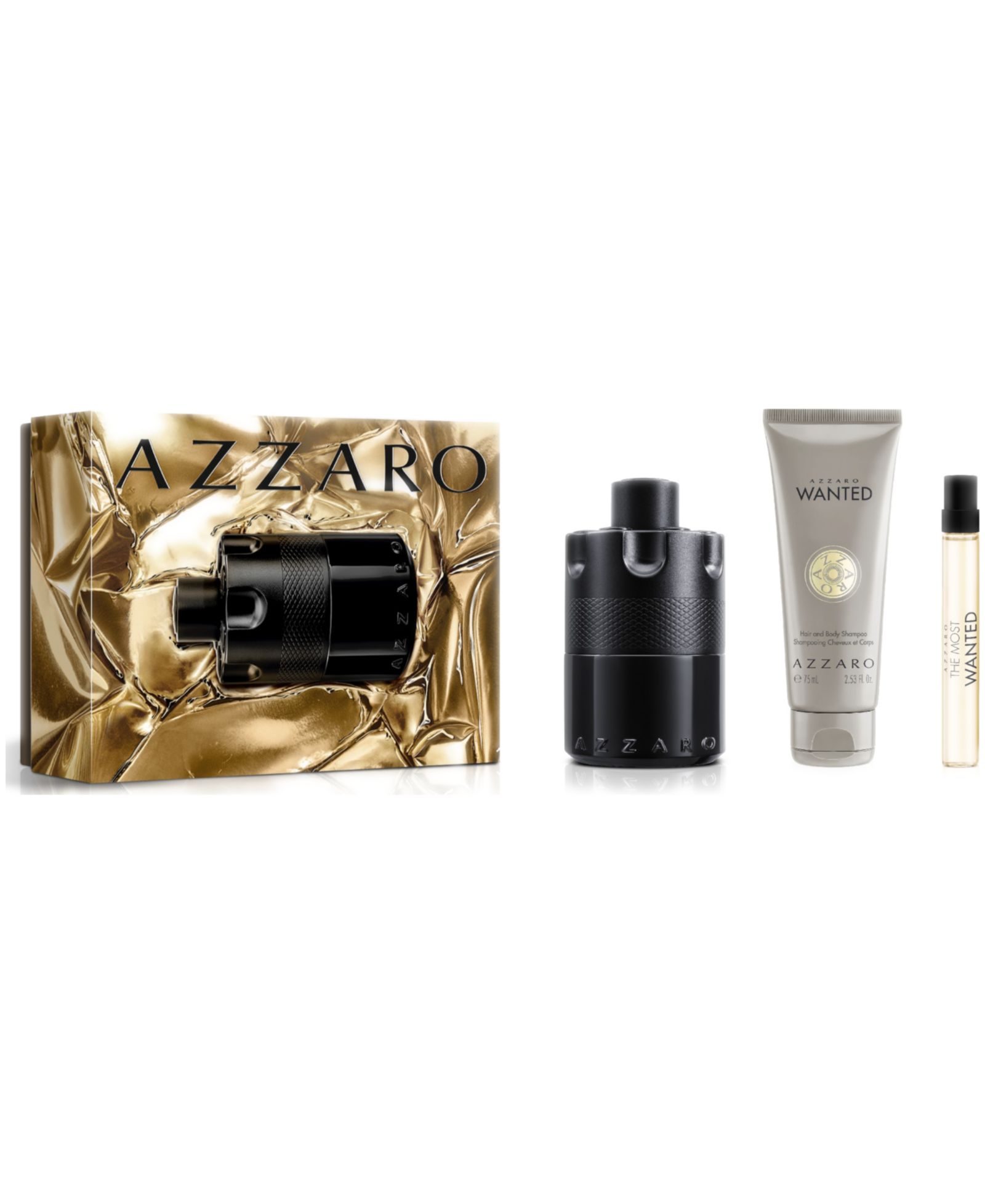 The Most Wanted 3 pc. Eau de Parfum Intense Fragrance and Shampoo & Body Wash Gift Set