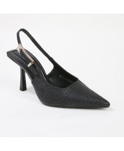 Туфли на каблуке Chrysanthemum Raffia Slingback Pump Heels