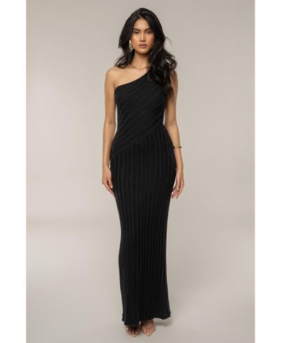 Женское платье JLUXLABEL Fringe Knit Maxi