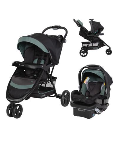 Детская прогулочная коляска Baby Trend EZ Ride SE Travel System, Bluebell