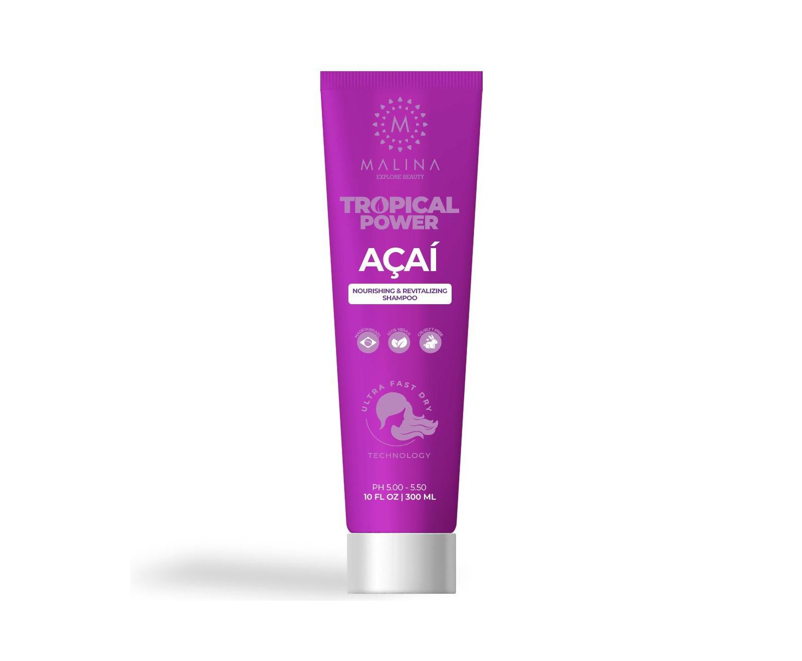 Malina питательный и восстанавливающий шампунь Acai