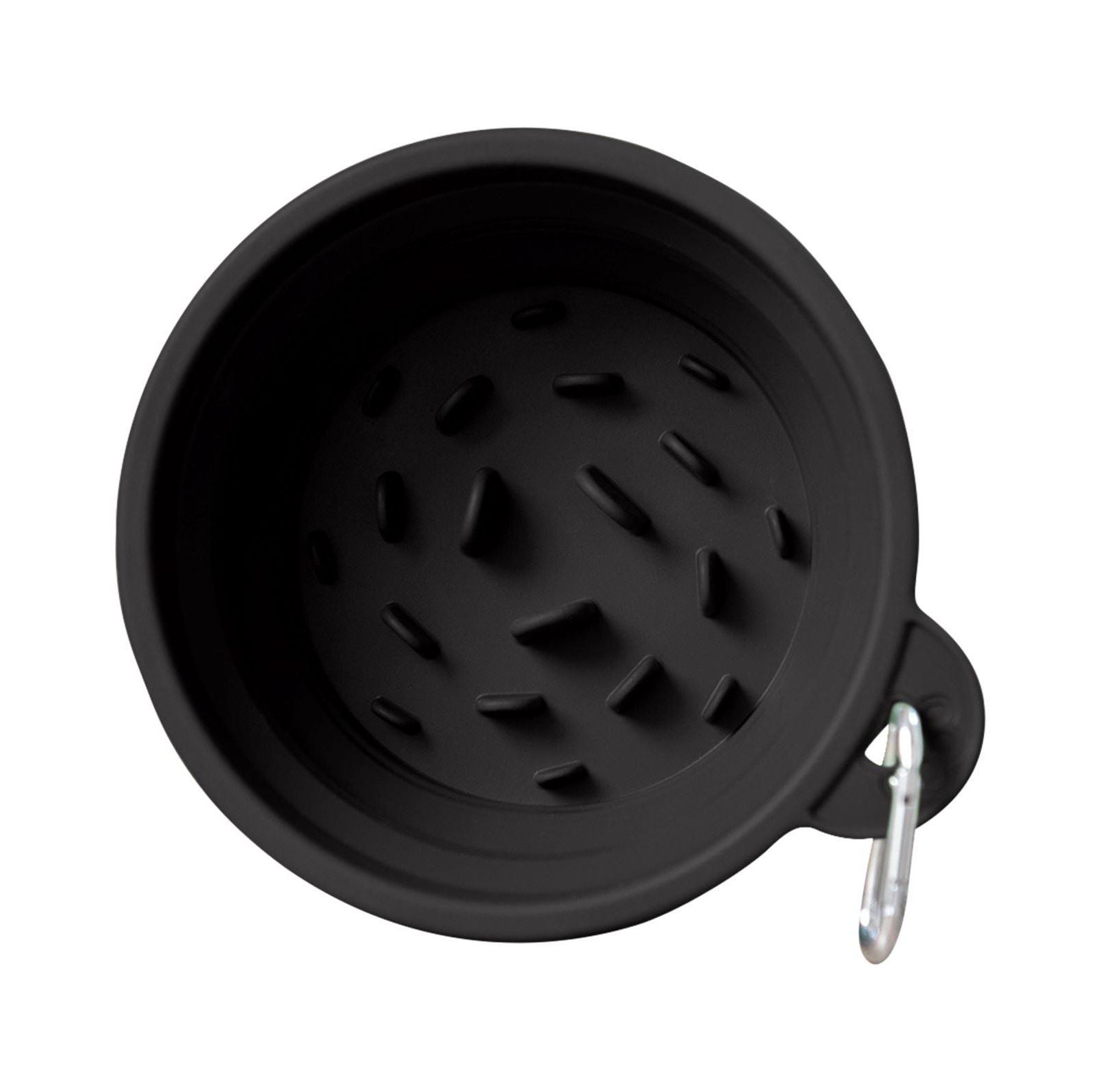 Миска для собаки Puppington Slow-Feeder Non-Skid BPA-Free Silicone Travel Dog Bowl