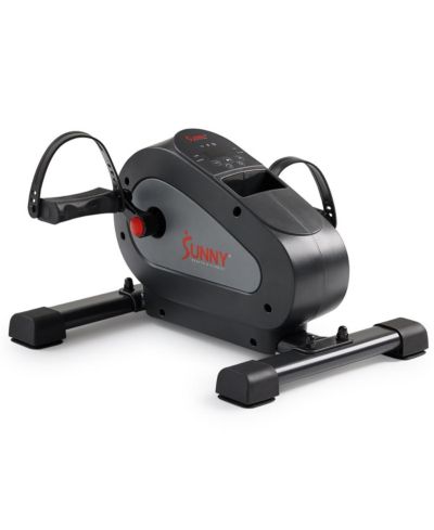 Мини-велотренажер Sunny Health & Fitness Smart Motorized с 18 скоростями, Bluetooth