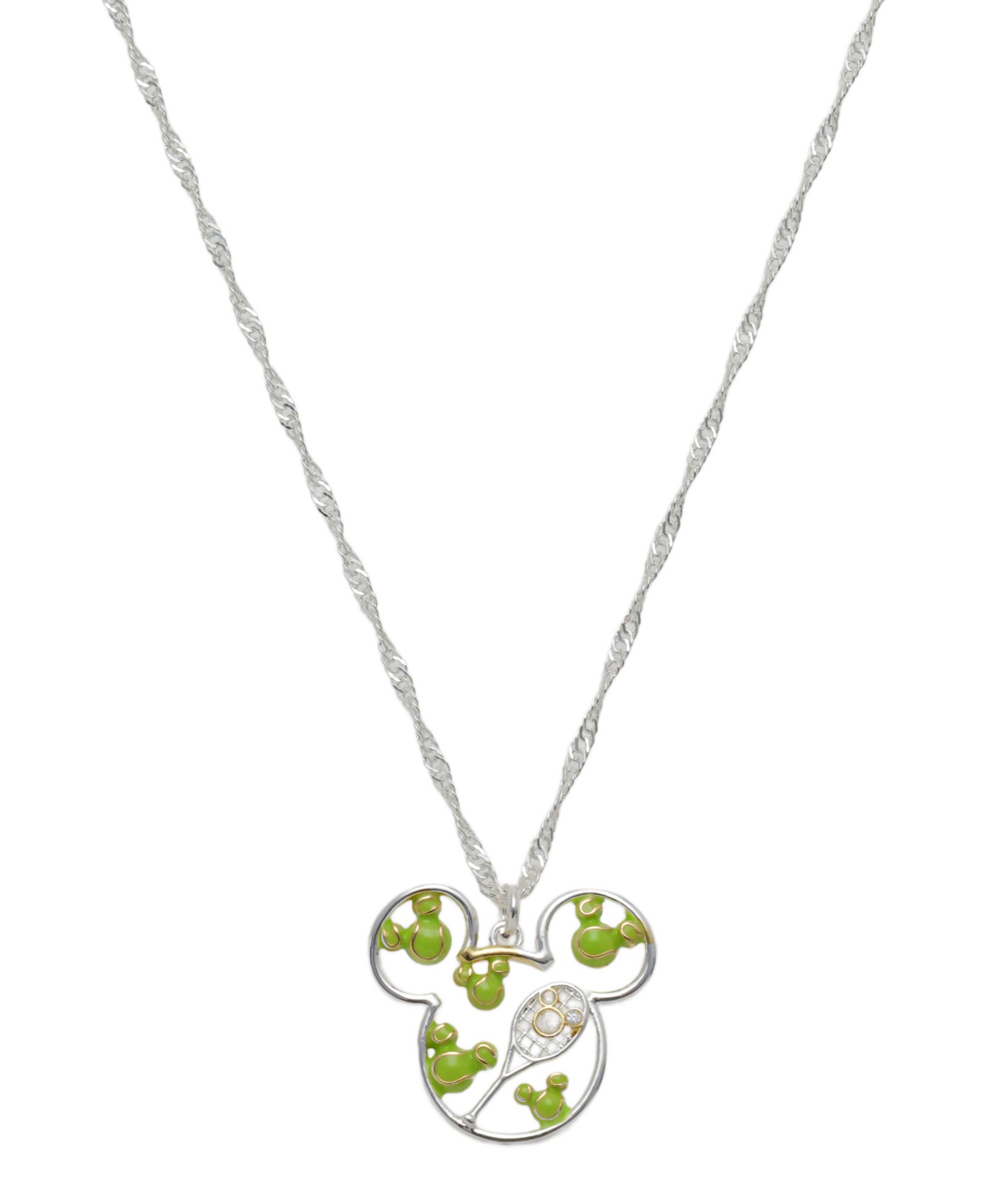 Подвеска Disney Mickey Mouse Cubic Zirconia Tennis Necklace