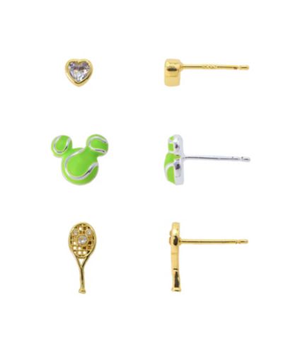 Серьги Disney Mickey Mouse Cubic Zirconia Tennis Set
