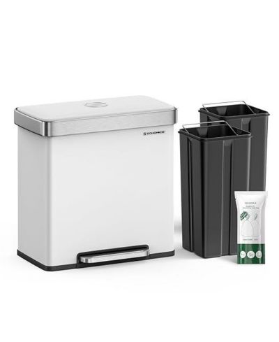 Мусорное ведро SONGMICS HOME 16 Gallon Dual Compartment