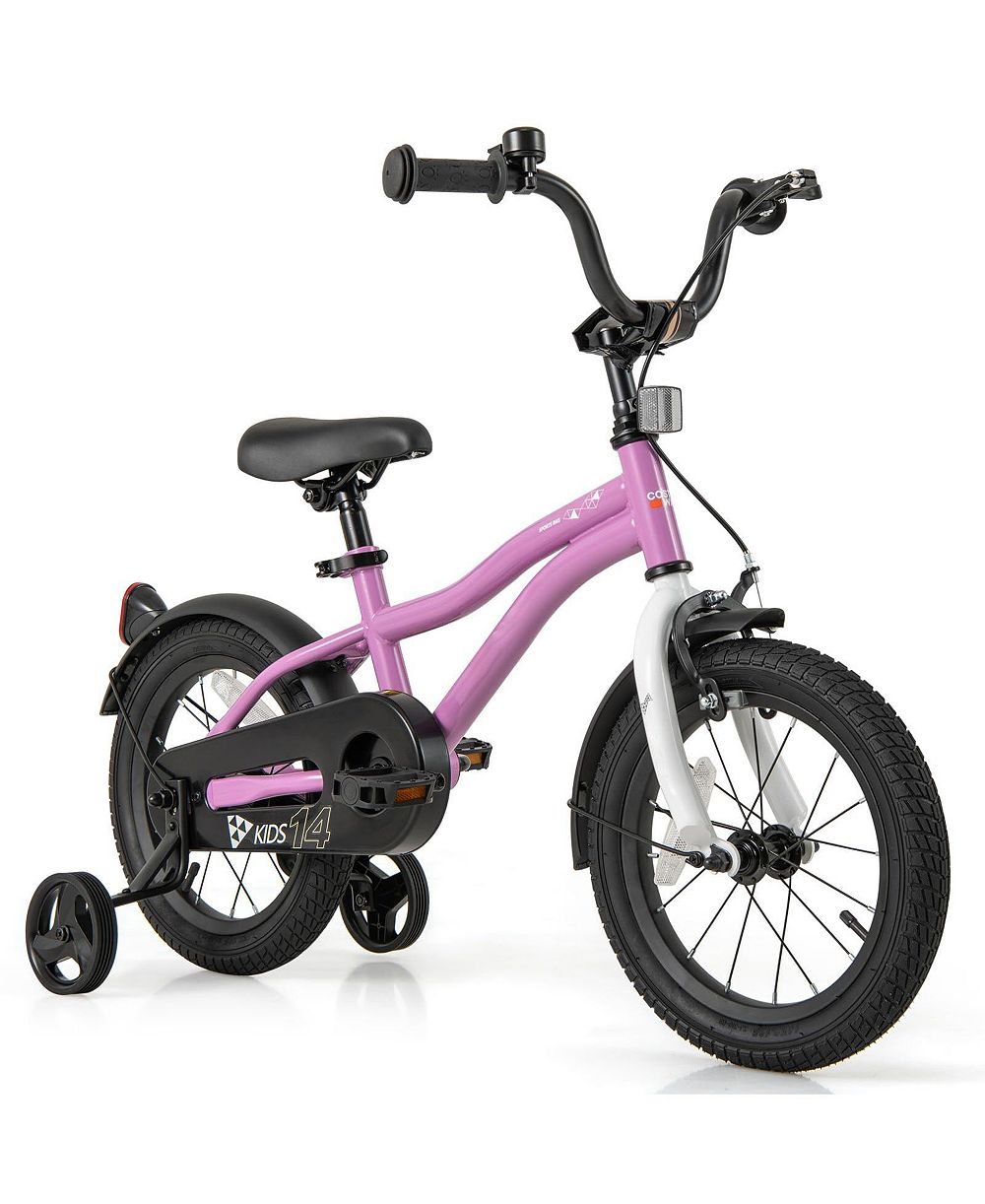 Mecale велосипед для детей 14-Inch, с 2 тормозами, для детей 3-8 лет
