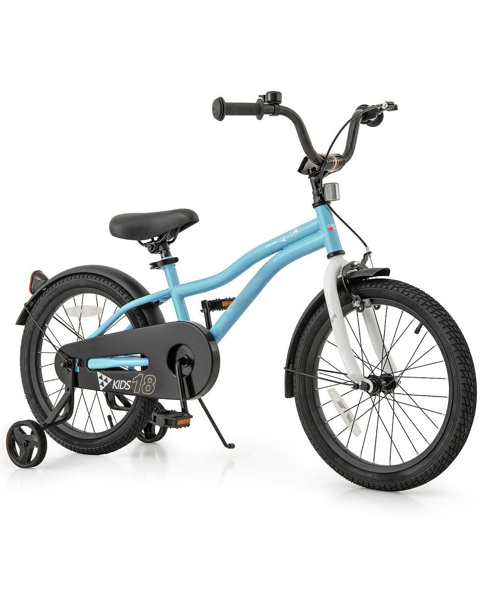 Детский велосипед Mecale 18-Inch с 2 тормозами для детей 3-8 лет