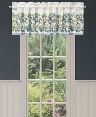 Royal Court Evergreen Window Straight Valance, 17" x 72"